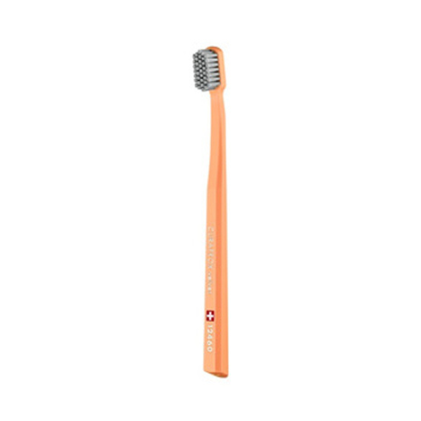 Curaprox Velvet 12460 Ultra Soft Toothbrush 1 copë - Portokalli-Gri