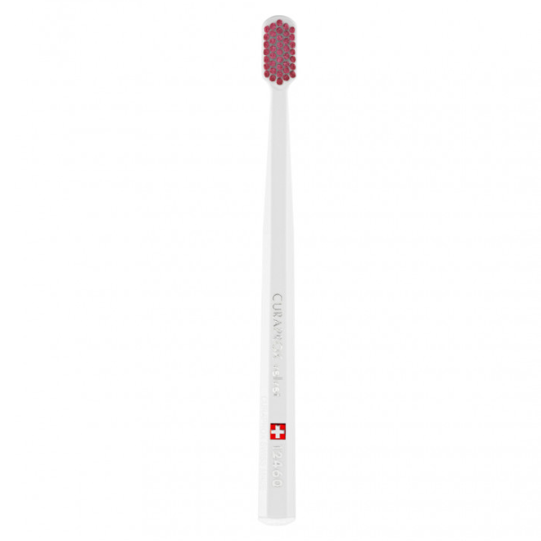 Curaprox Velvet 12460 Ultra Soft Toothbrush 1 copë - E bardhë-Vjollcë