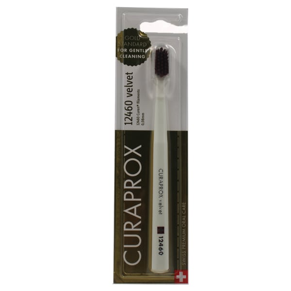 Curaprox Velvet 12460 Ultra Soft Toothbrush 1 copë - Mollë e bardhë e kalbur