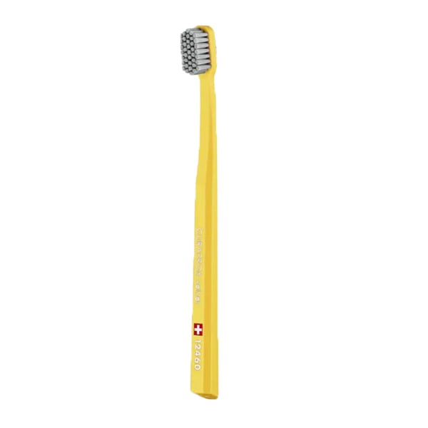 Curaprox Velvet 12460 Ultra Soft Toothbrush 1 copë - E verdhë-gri