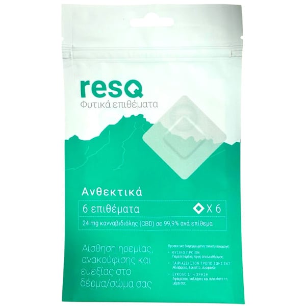 Resq Patch Relief 6 copë