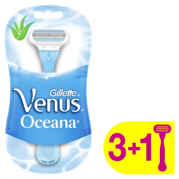 Gillette Venus Oceana Women's Disposable Razors 4 copë