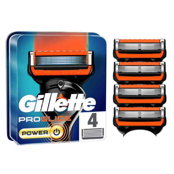 Gillette ProGlide Power Razor Blade Refills 4 copë