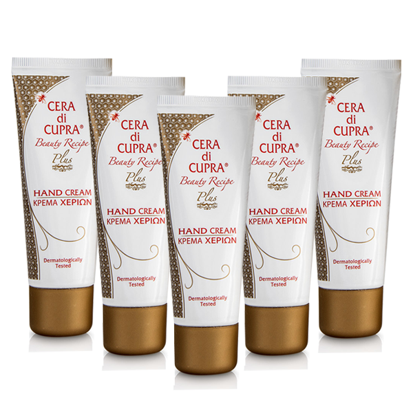 5 x Cera di Cupra Plus Hand Cream with Beeswax 5 x 75ml