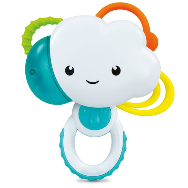 Clementoni Baby Toothbrush Toy Rattle Cloud for 3m+ 1 copë