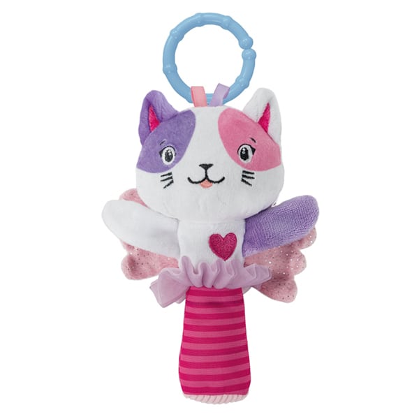 Clementoni For You Baby Toy Rattle Soft Kitty for 0m+ 1 copë