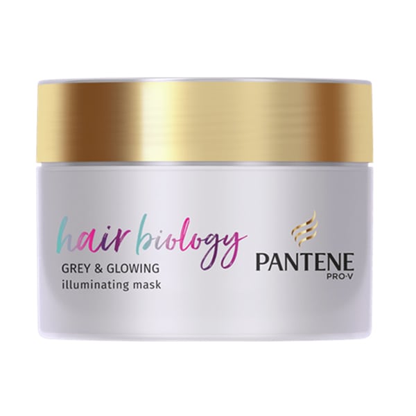 Pantene Pro-V Hair Biology Grey & Glowing Illuminating Mask 160 ml