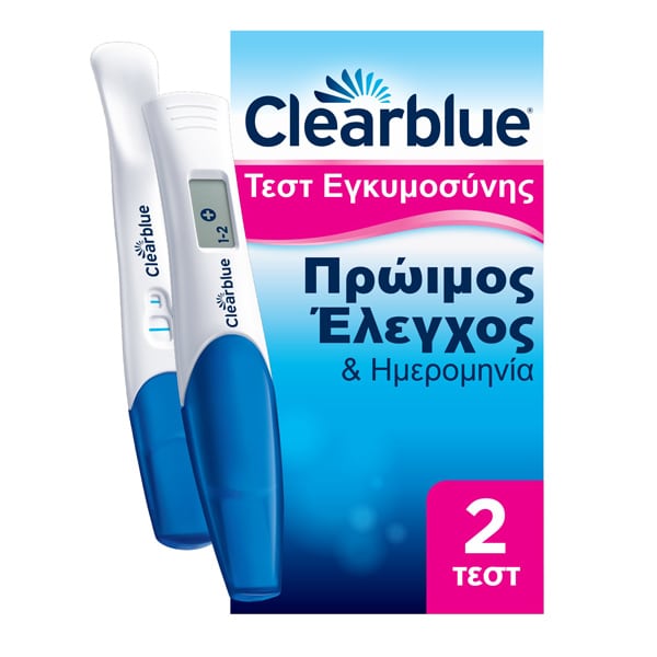 Clearblue Combo Pack Early Detection Triple Check Pregnancy Test 2 copë