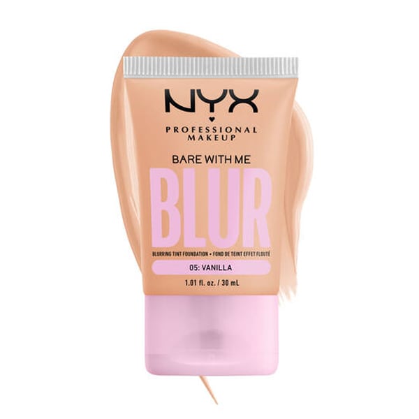 NYX PROFESSIONAL MAKE UP Bare With Me Blur TiNt FouNdatioN 30ml - 05 Vanilje