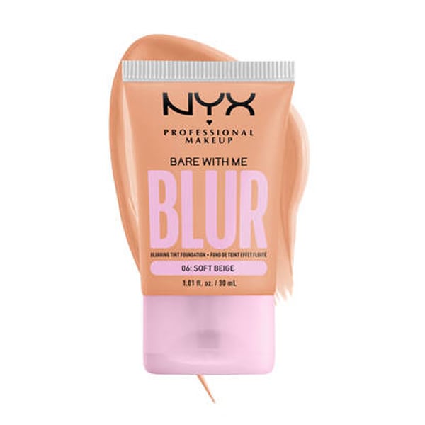 NYX PROFESSIONAL MAKE UP Bare With Me Blur TiNt FouNdatioN 30ml - 06 Bezhë e Butë