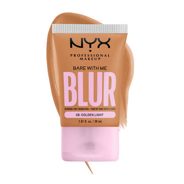 NYX PROFESSIONAL MAKE UP Bare With Me Blur TiNt FouNdatioN 30ml - 08 Dritë e Artë