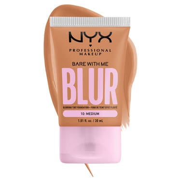 NYX PROFESSIONAL MAKE UP Bare With Me Blur TiNt FouNdatioN 30ml - 10 të Mesme
