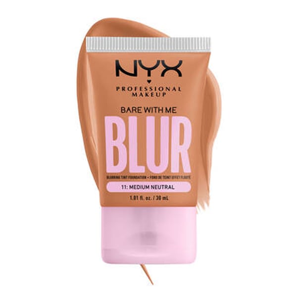 NYX PROFESSIONAL MAKE UP Bare With Me Blur TiNt FouNdatioN 30ml - 11 Neutral i Mesëm