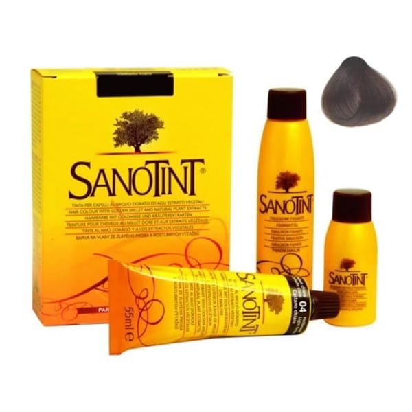 Sanotint Classic Herbal Hair Color No4 Light Brown 125 ml