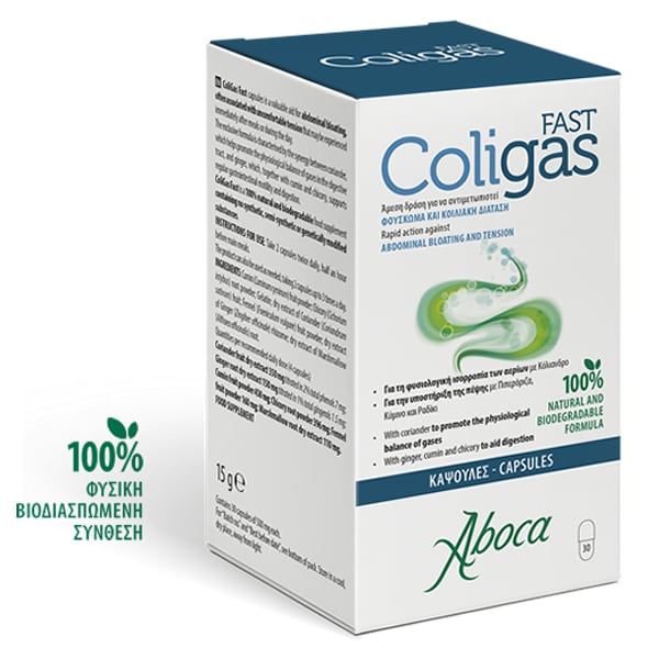 Aboca Coligas Fast 30 kapsula
