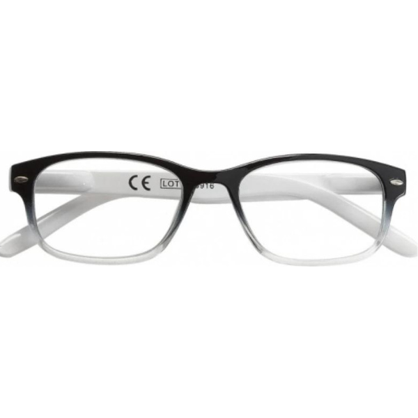 Zippo Eyewear Reading Glasses Black White (31Z-B1-BLK) 1 copë