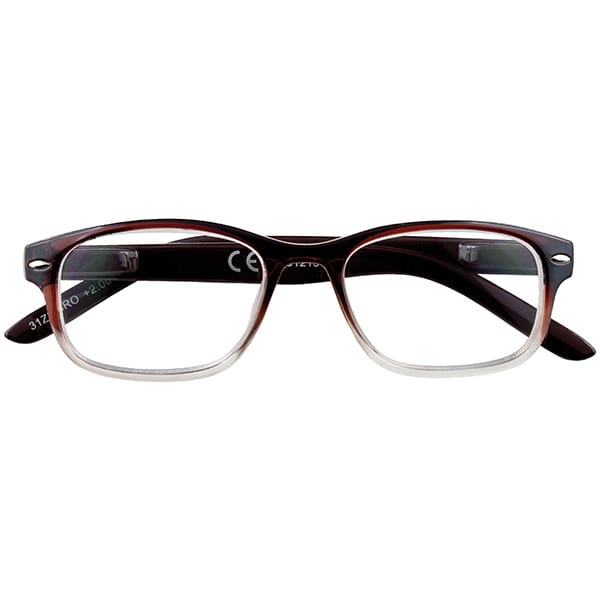 Zippo Eyewear Reading Glasses Brown-Black-Transparent (31Z-B1) 1 copë