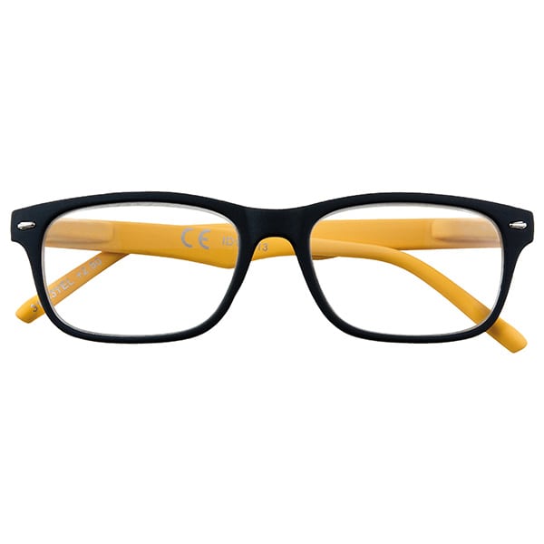 Zippo Eyewear Reading Glasses Black-Yellow Frame (31Z-B3-YEL) 1 copë