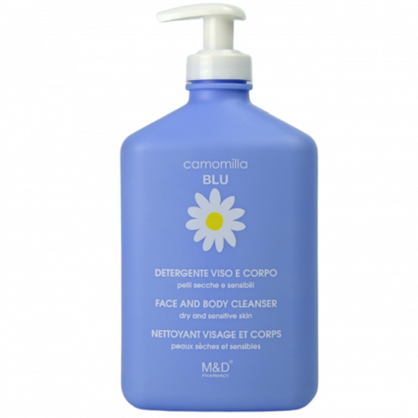 Camomilla Blu Face & Body Cleanser Dry & Sensitive Skin 500 ml