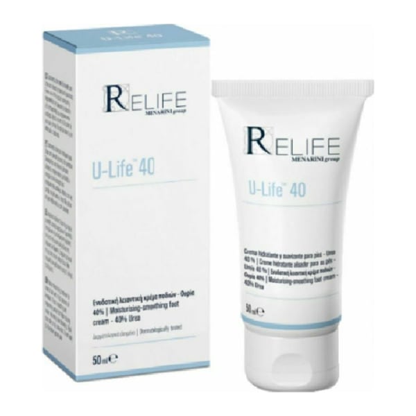 Relife U-Life 40 Krem hidratues për këmbët me ure 50 ml