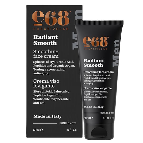 E68 Radiant Smooth Men's Smoothing Face Cream 50 ml