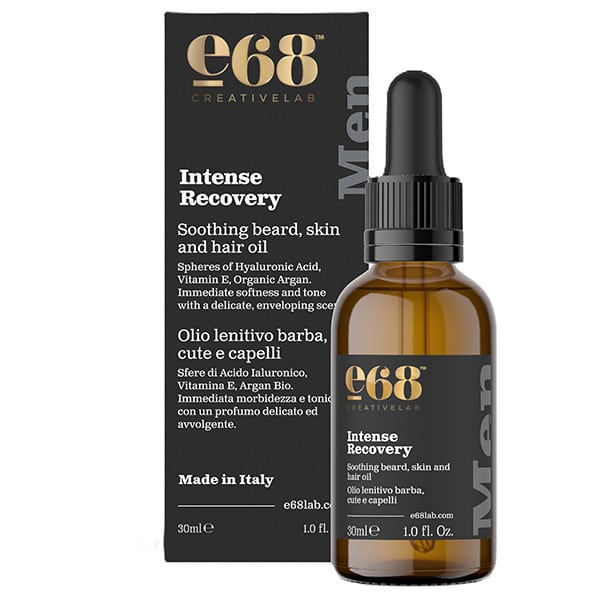 E68 Intense Recovery Soothing Beard, Scalp & Hair Oil 30 ml