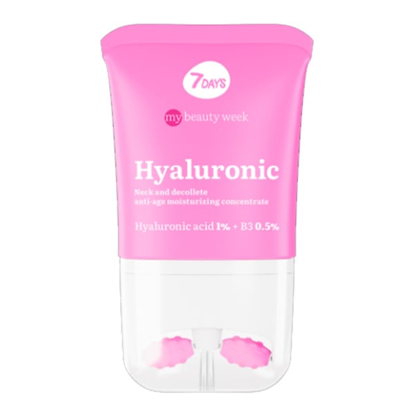 7DAYS My Beauty Week Hyaluronic Neck & Decollete Hyaluronic acid 1% + B3 0,5% 80 ml