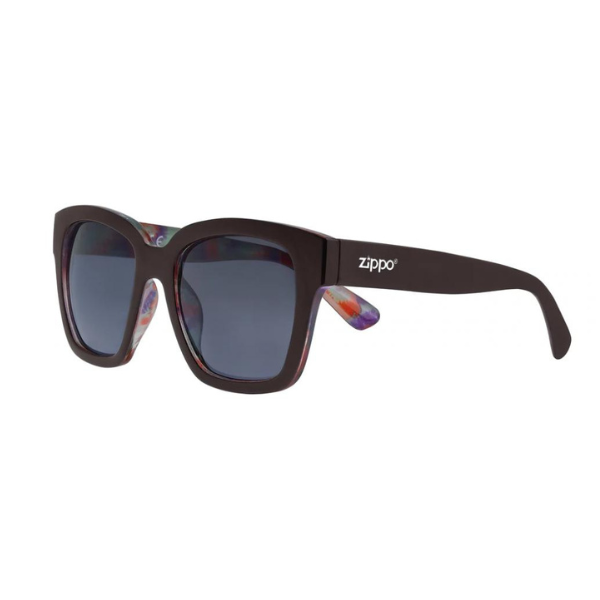 Zippo Eyewear Sunglasses Syze dielli OB92-15 Kafe e errët - Shumëngjyrëshe 1 palë