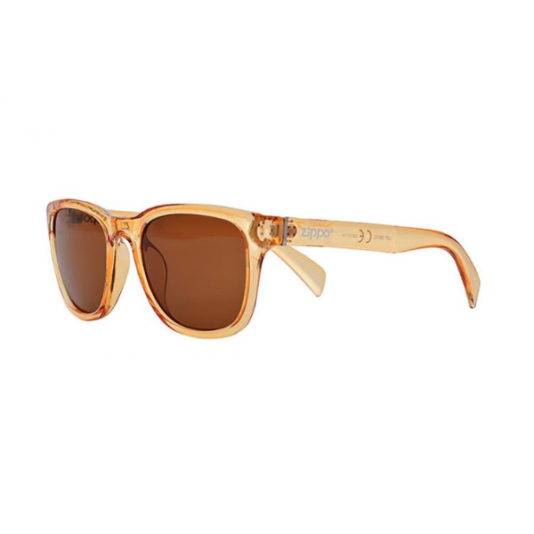 Zippo Eyewear Sunglasses Syze dielli OB107-14 Portokalli me Lente Kafe 1 palë