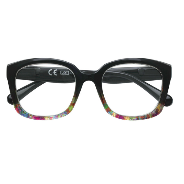 Zippo Eyewear Reading Glasses Black-Multicolor (31Z-B30-RLC) 1 copë