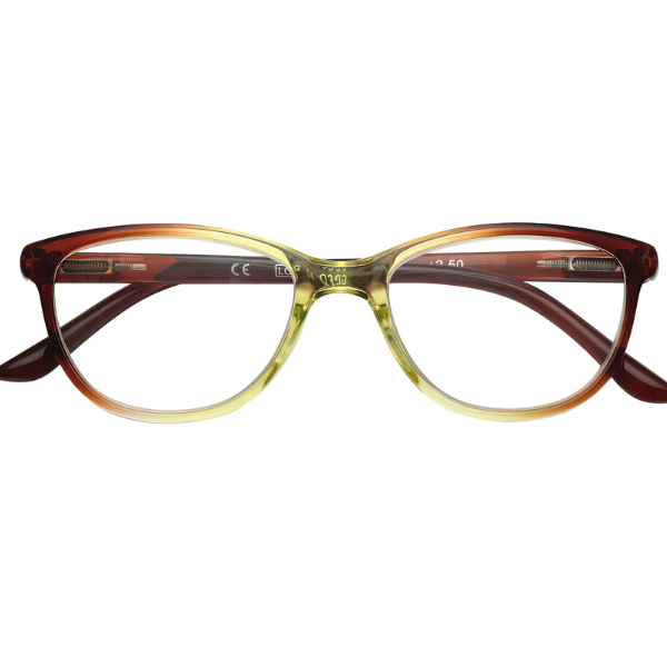 Zippo Eyewear Reading Glasses Brown-Yellow (31Z-PR98) 1 copë