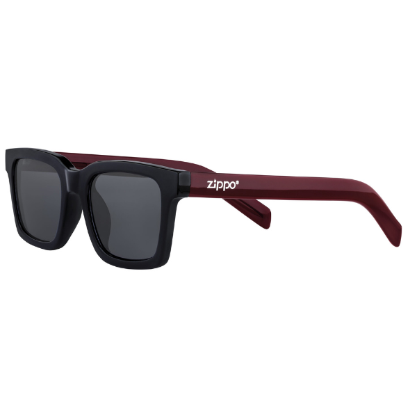 Zippo Eyewear Sunglasses Black Burgundy OB210-4 1 copë
