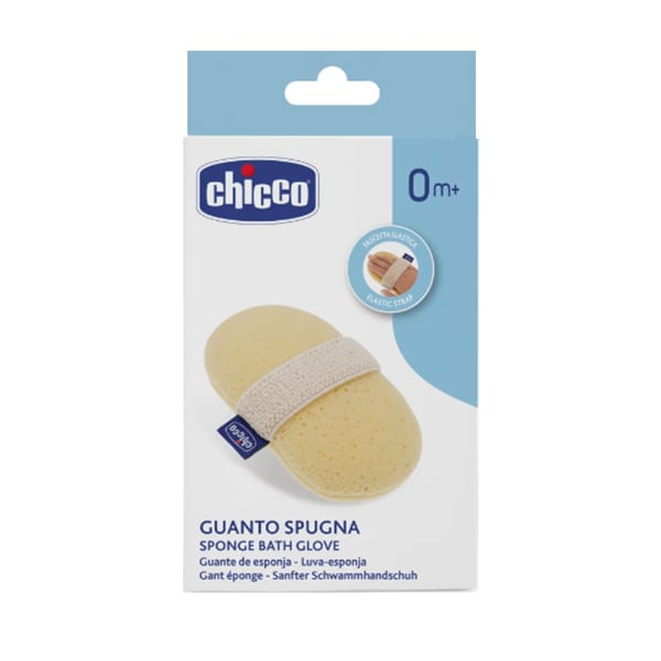 Chicco Kid's Bath Sponge Glove from 0m+ 1 copë