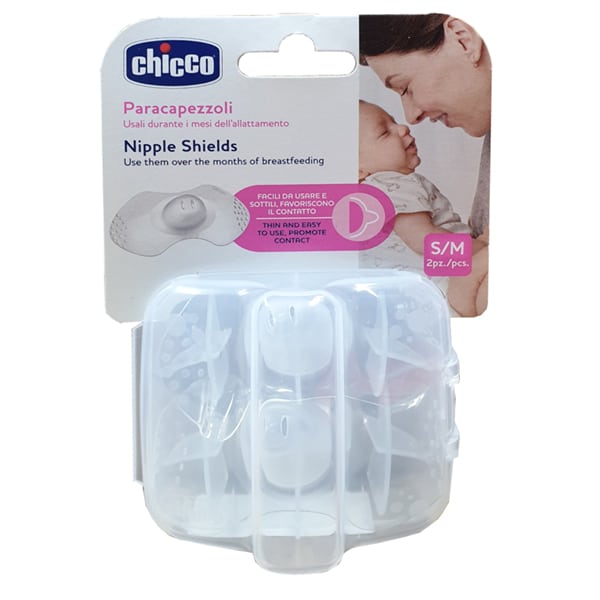 Chicco Skin to Skin Nipple Shields S/M 2 copë