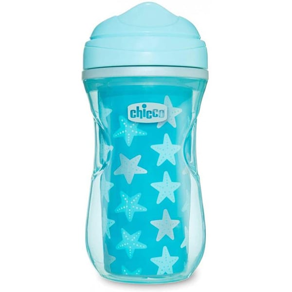 Chicco Active Cup Insulated Bottle 14m+ 266ml - Yje Blu