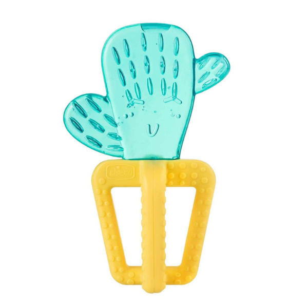 Chicco Refreshing Teether Cactus 4m+ 1 copë - Jeshile-Verdhë