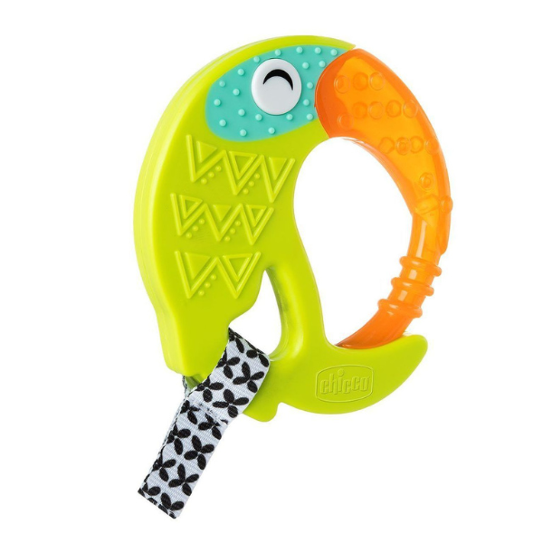 Chicco Fresh Refreshing Teether Τucan 6m+ 1 copë - E verdhë