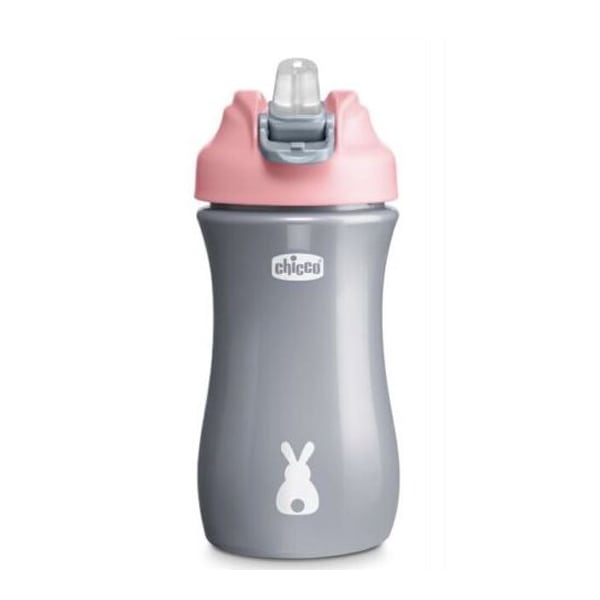 Chicco Pop-Up Cup 2y+ 350ml - Rozë
