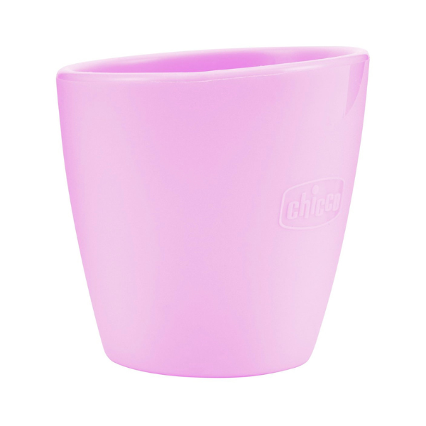 Chicco Mini Silicone Cup 6m+ 1 copë - Rozë
