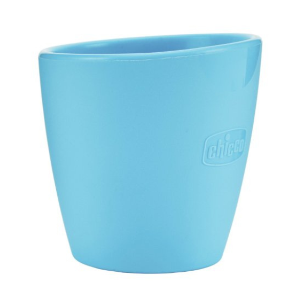 Chicco Mini Silicone Cup 6m+ 1 copë - Blu