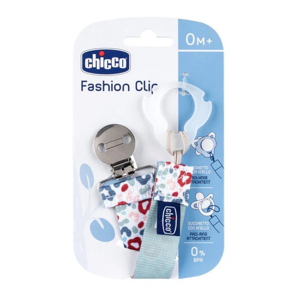 Chicco Fashion Clip Pacifier 0m+ 1 copë