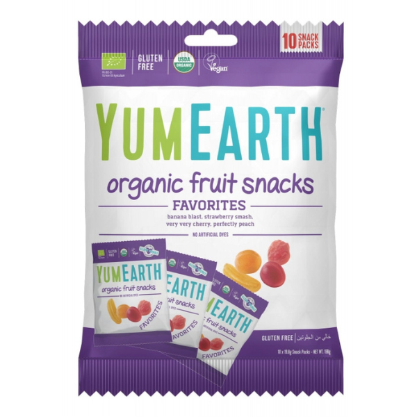Yumearth Organic Fruit Snacks 198gr