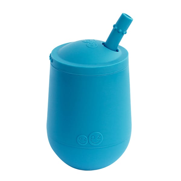Ezpz Trainer Mini Cup with Straw 1 copë - BLU