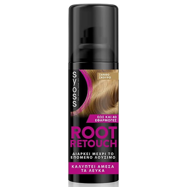 Syoss Root Retouch Spray Temporary Color Dark Blonde 120 ml