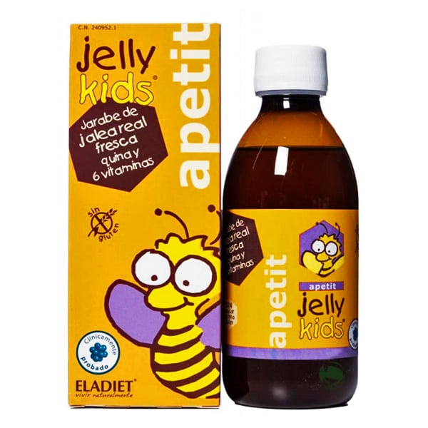 Eladiet Jelly Kids Apetit Kid's Syrup Strawberry Flavor 150 ml