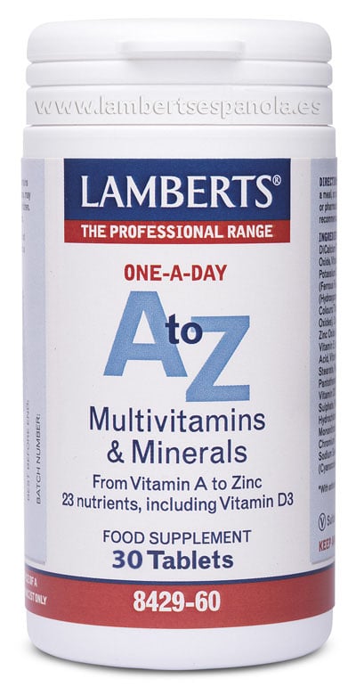 Lamberts A to Z Multivitamins & Minerals 30 tableta