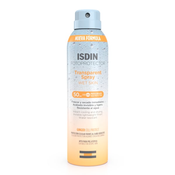 Isdin Fotoprotector Transparent Spray Wet Skin SPF50 250 ml