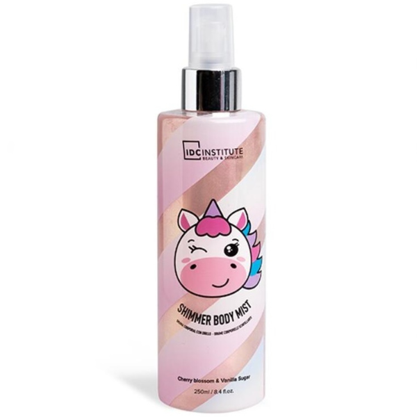 IDC Institute Shimmer Body Mist Unicorn Cherry Blossom & Vanilla Sugar 250 ml