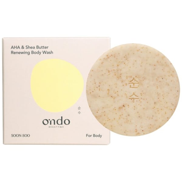 Ondo AHA & Shea Butter Renewing Body Wash 70g