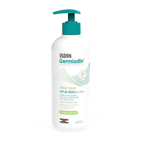 Isdin Germisdin Aloe Vera Soap-Free Bath Gel 500 ml